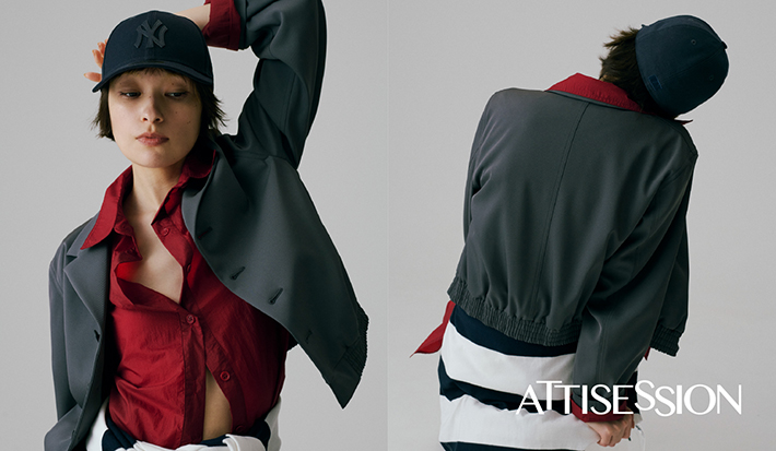 太田莉菜が被る NEW ERA for ATTISESSION