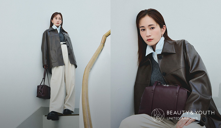 Moments of Refined　前田敦子が着る、秋冬の軽やかな洗練