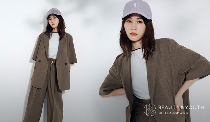 田敦子が着る、軽やかな春の装い