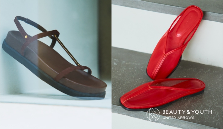 足元を彩る、初夏サンダル