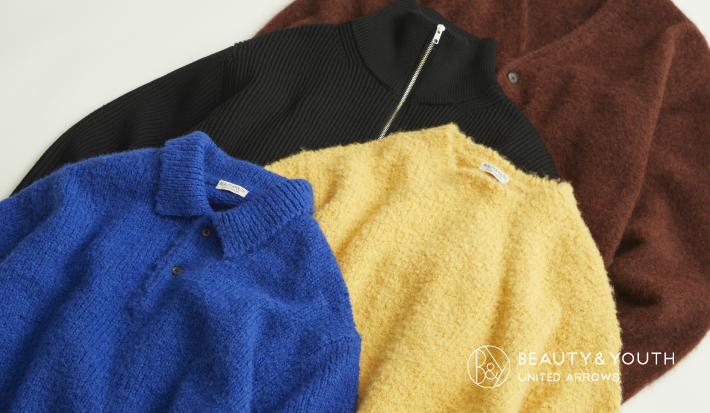 冬の装いを整える上質ニット-KNITWEAR VARIATION-