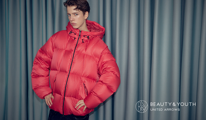 KOLON SPORT for BEAUTY&YOUTH 冬におすすめなダウンジャケット。他に 
