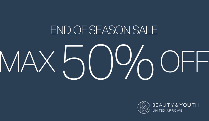 END OF SEASON SALE