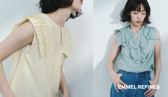 ＜EMMEL REFINES＞SUMMER TOPS