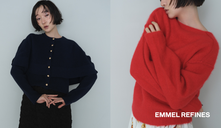 ＜EMMEL REFINES＞KNIT VARIATION