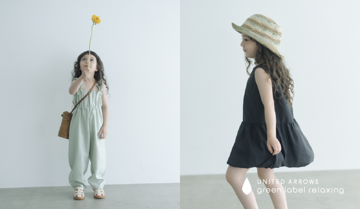 ＜KIDS＞Summer One-piece  「ワンピースでお出かけのたびにかわいさアップ！」