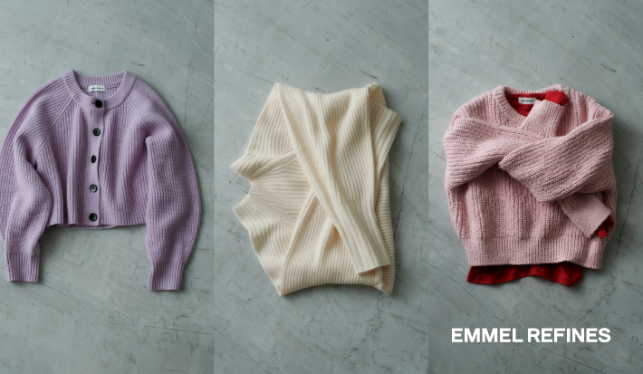 <EMMEL REFINES>KNIT knit KNIT