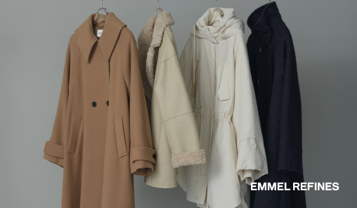＜EMMEL REFINES＞OUTERWEAR