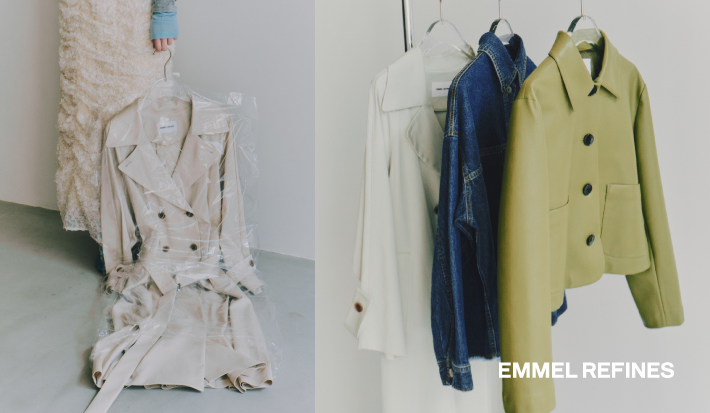 ＜EMMEL REFINES＞SPRING OUTER