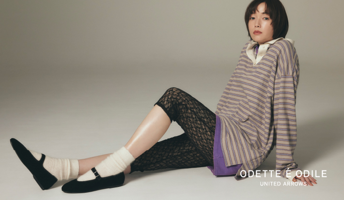 佐藤栞里とオデットエオディール 秋を彩る、旬の靴
