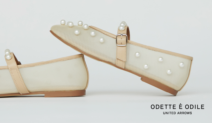 STEP INTO SPRING－素材で楽しむ春シューズー