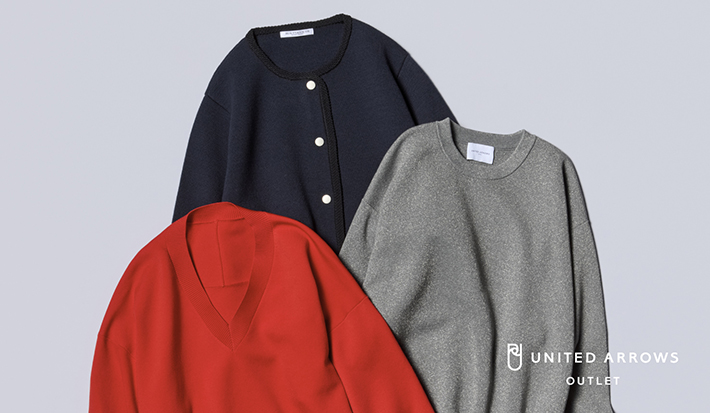 季節の変わり目に着たい 軽やかニット  <women>