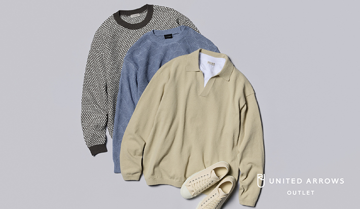 ニットからはじめる 春の装い