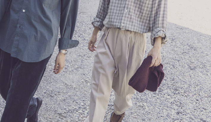 Shirts & Bottoms in Fall Motion