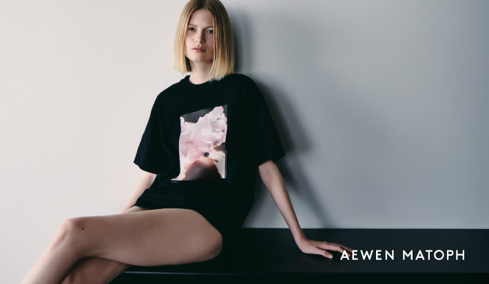 ＜AEWEN MATOPH＞ORIGINAL PHOTO T-SHIRT発売