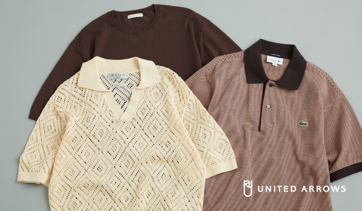 一枚で様になる上品トップス