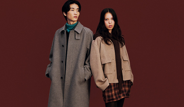 冬の定番コート｜new in