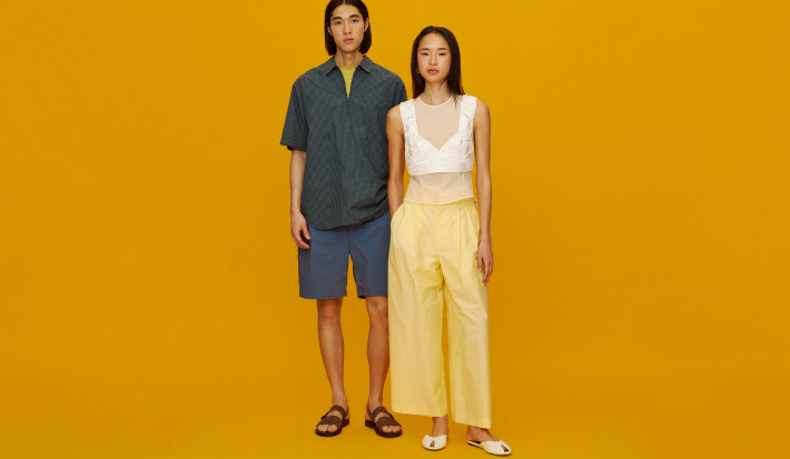 涼しく洒落る、夏ボトムス｜new in