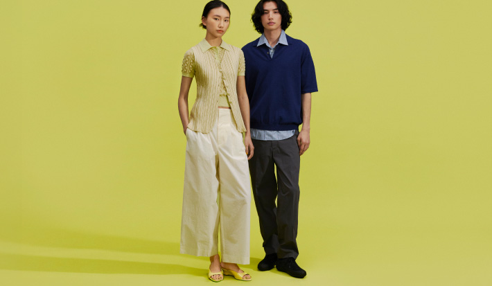 ボトムスで季節を更新｜new in