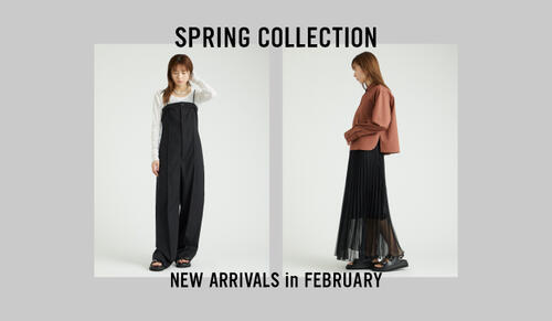 Spring New Arrivals in February