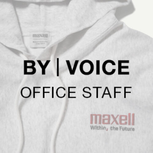 【MEN'S】maxell×BY