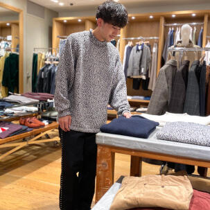 コットンセーターがちょうどいい！