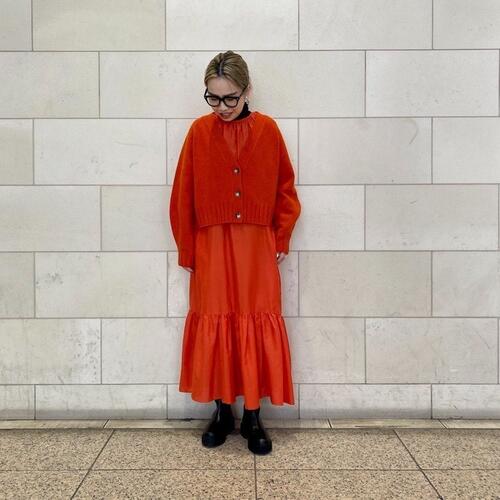 冬のワントーンコーデ