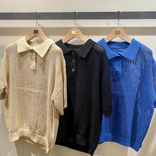 今年の夏はニットポロが気になる！