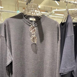 洗えて調子良いウールTee