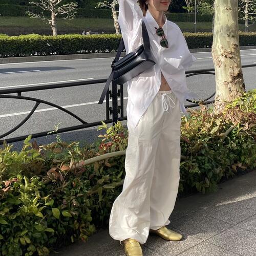 白でつくる春スタイル