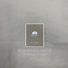 KOMATSU PACK "PRIMITIVE"セットアップシリーズ