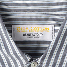 GIZA COTTONシャツ