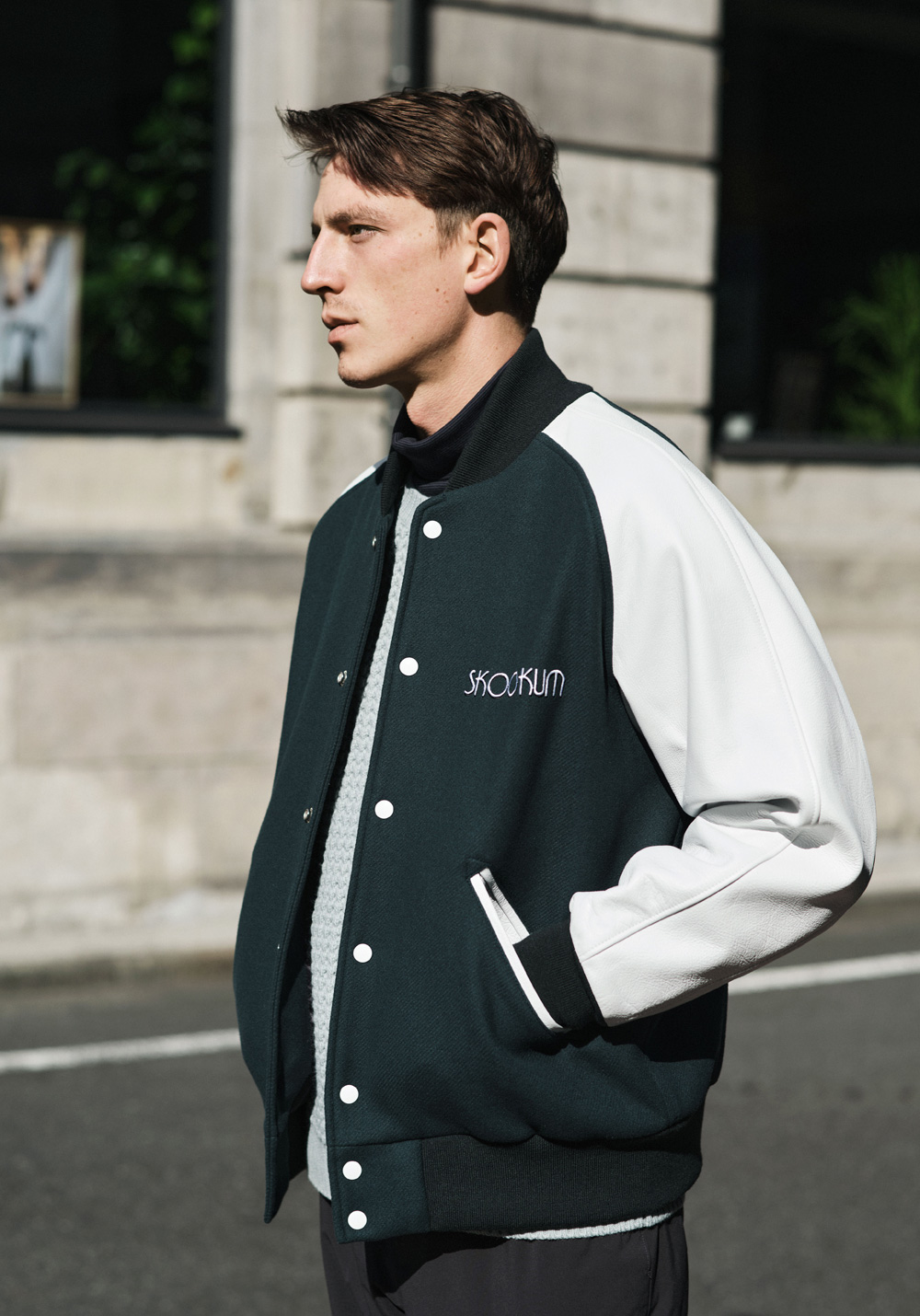 SKOOKUM×BEAUTY&YOUTH Melton Jacket