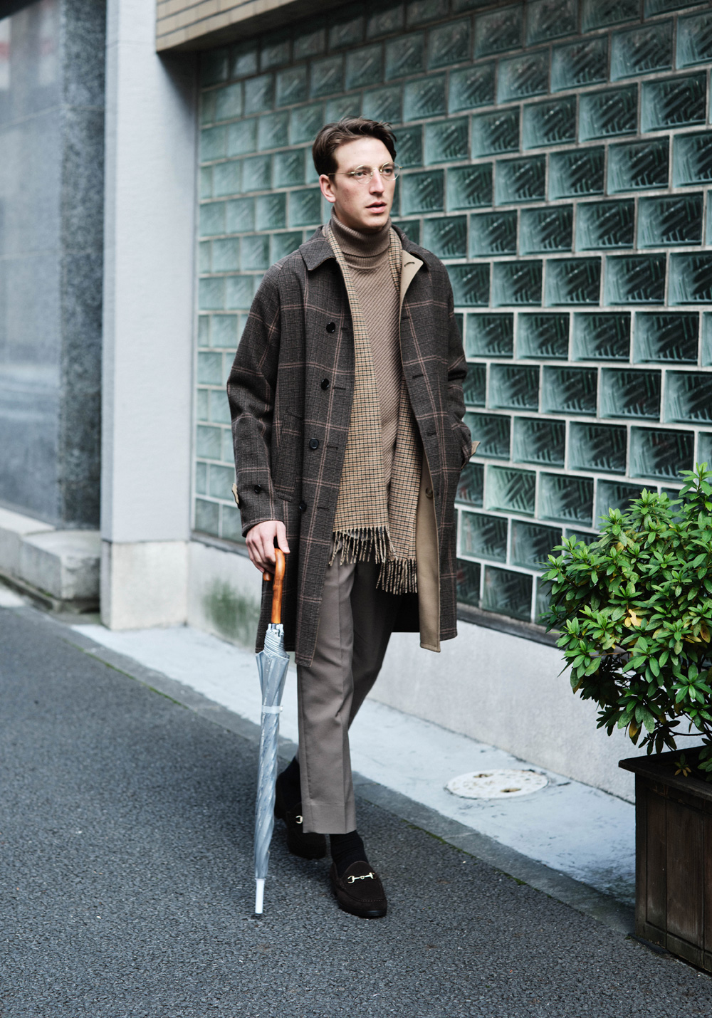 BEAUTY&YOUTH Reversible Bal Collar Coat