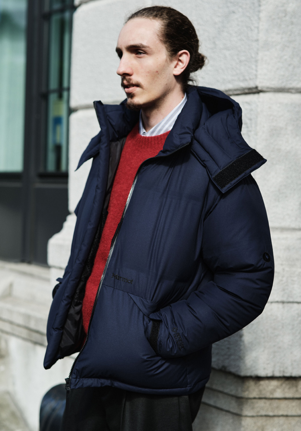 VAINL ARCHIVE connected Marmot  Down Jacket