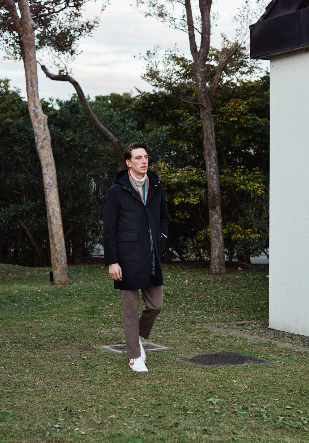BEAUTY&YOUTH Melton 2way Coat