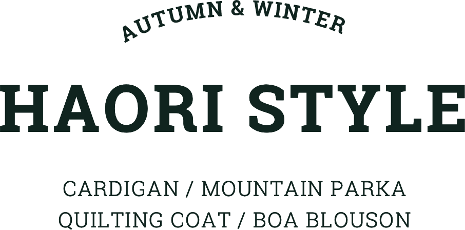 AUTUMN & WINTER HAORI STYLE