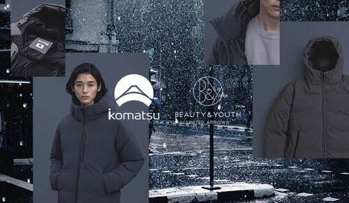 2021AUTUMN / WINTER KOMATSU DOWN JACKET