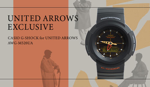CASIO G-SHOCK  for UNITED ARROWS  AWG-M520UA
