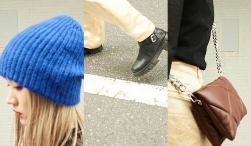 最旬小物で、秋ムード