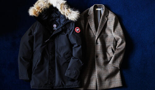 Wardrobe－ダウンとコートで冬支度。