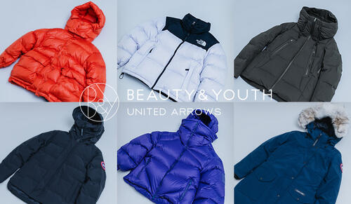 THE DOWN COAT　人気ブランドのダウンコートコレクション