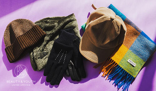 Wardrobe－頼りになる冬小物。