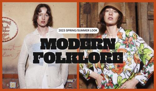 BEAUTY&YOUTH WOMEN'S MODERN FOLKLORE