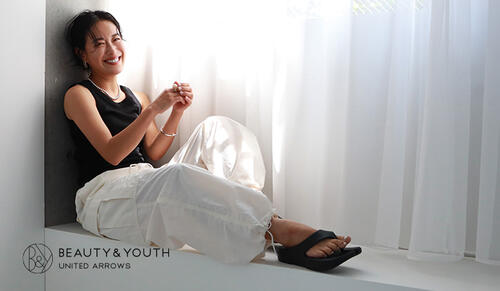 石岡 真実が纏う<Relax Pants 6 style>大人ヘルシーな着こなし術