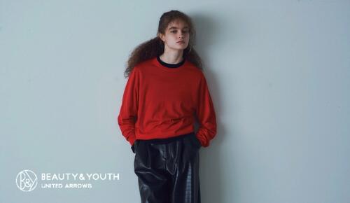 BEAUTY&amp;YOUTH UNITED ARROWS - 2点 stitch knit♡ ハンチさんコラボレーションアイテム】ジップカットソートップス
