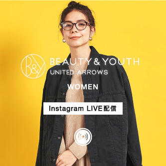 1月29日(金)Instagram LIVE @BEAUTY&YOUTH OFFICIAL