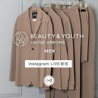 2月12日(金)Instagram LIVE ＠BEAUTY&YOUTH OFFICIAL
