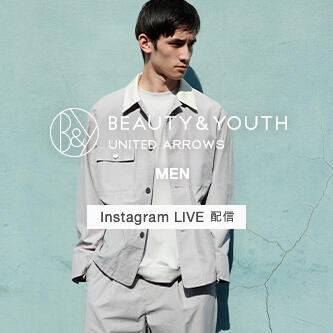 3月26日(金)MEN Instagram LIVE ＠BEAUTY&YOUTH OFFICIAL