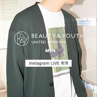 4月9日(金)21:00 START BEAUTY&YOUTH MENS LIVE
